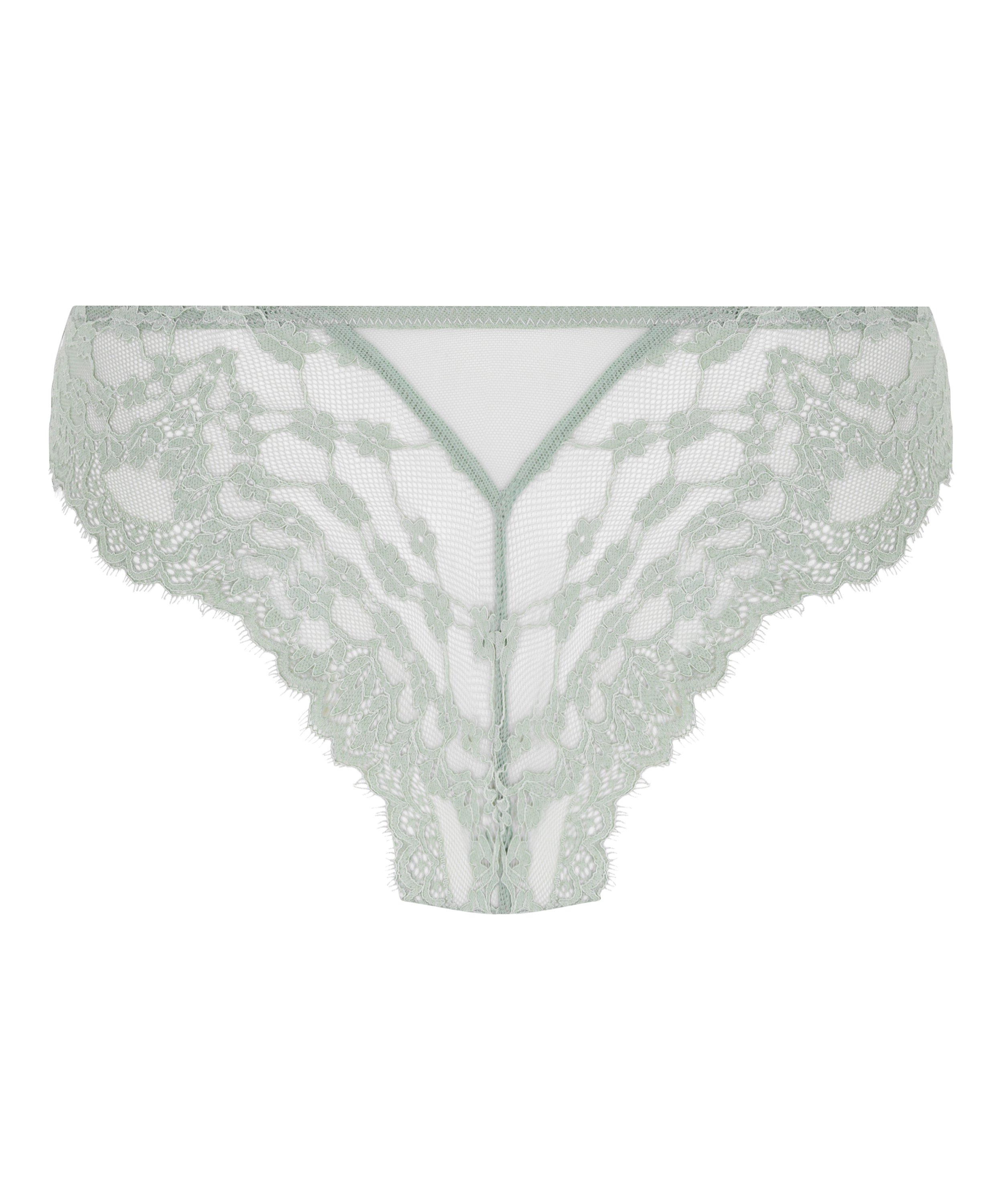 Slip br&eacute;silien Daisy, Vert, main