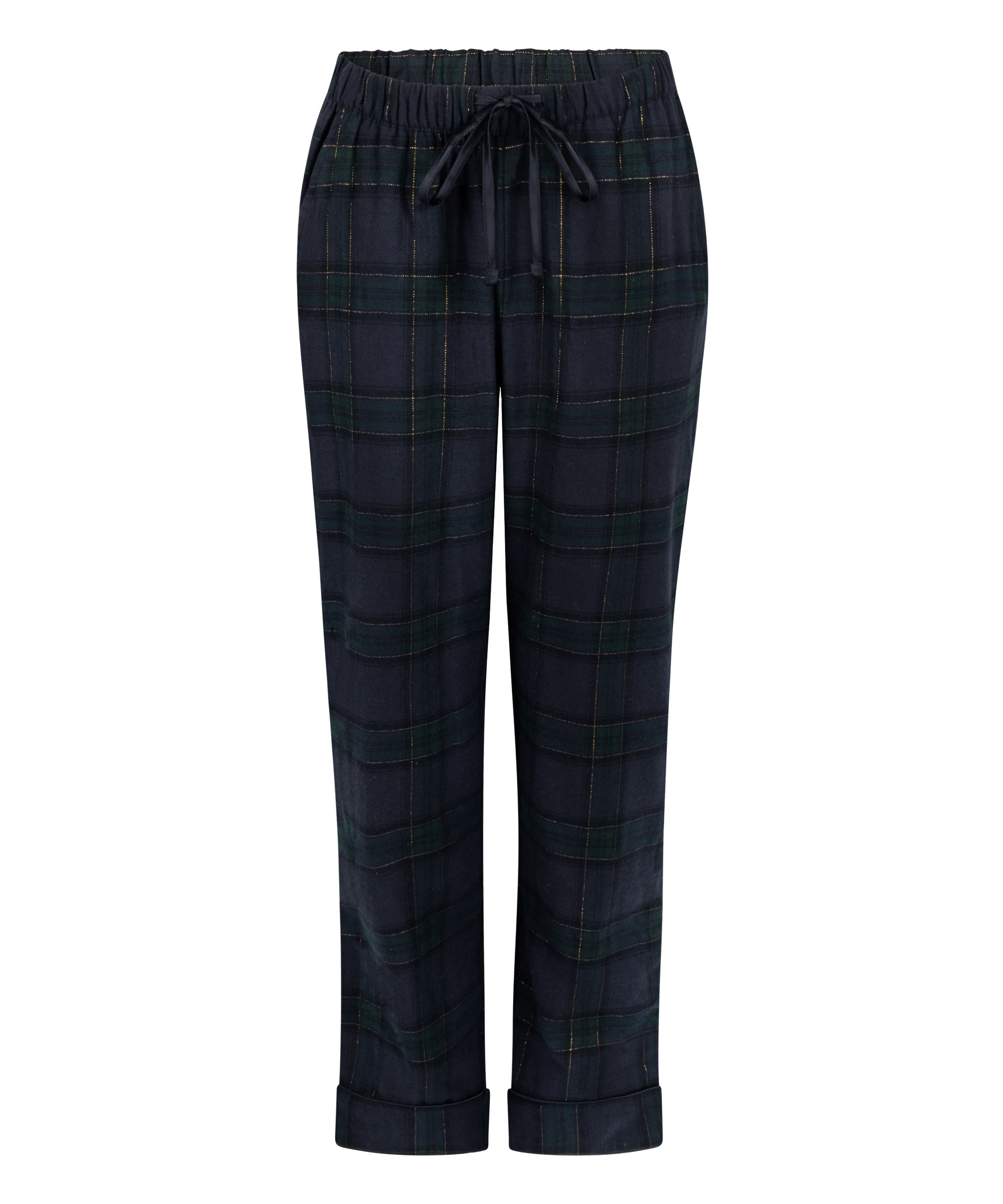 Pantalon de Pyjama Flanel, Bleu, main