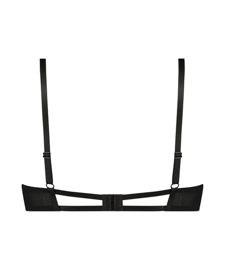 Soutien-gorge rembourré à armatures Mahina, Noir