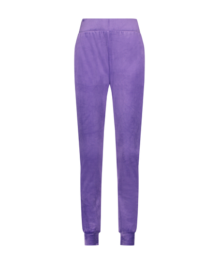 Pantalon de jogging Velours, Violet