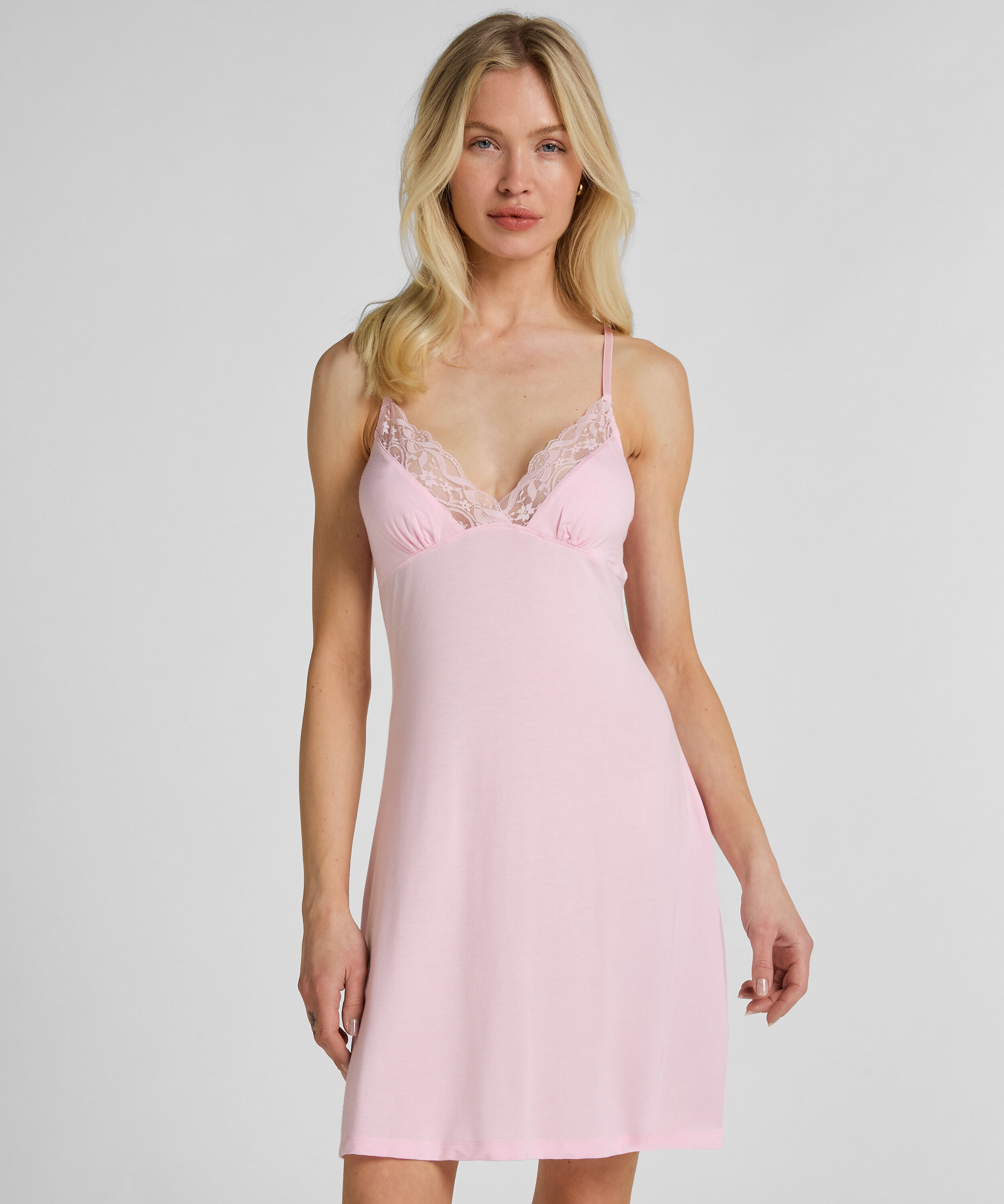 Nuisette en Jersey, Rose Nuisette en Jersey, Rose