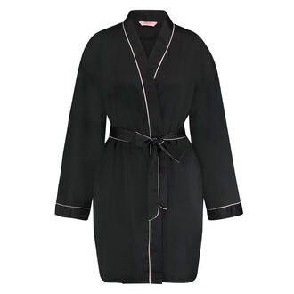 Kimono Satin, Noir