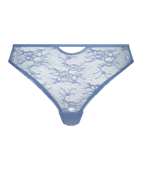 Slip brésilien Molly, Bleu