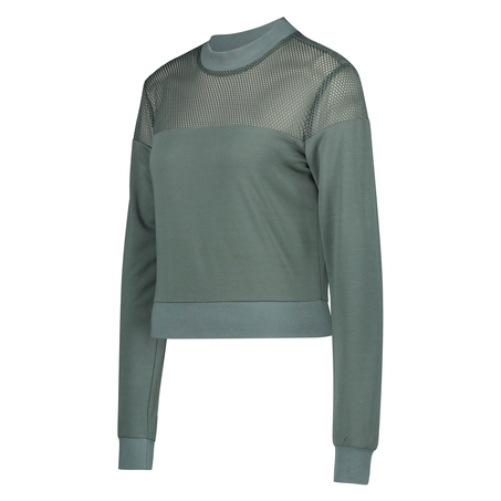 Sweat HKMX en maille, Vert