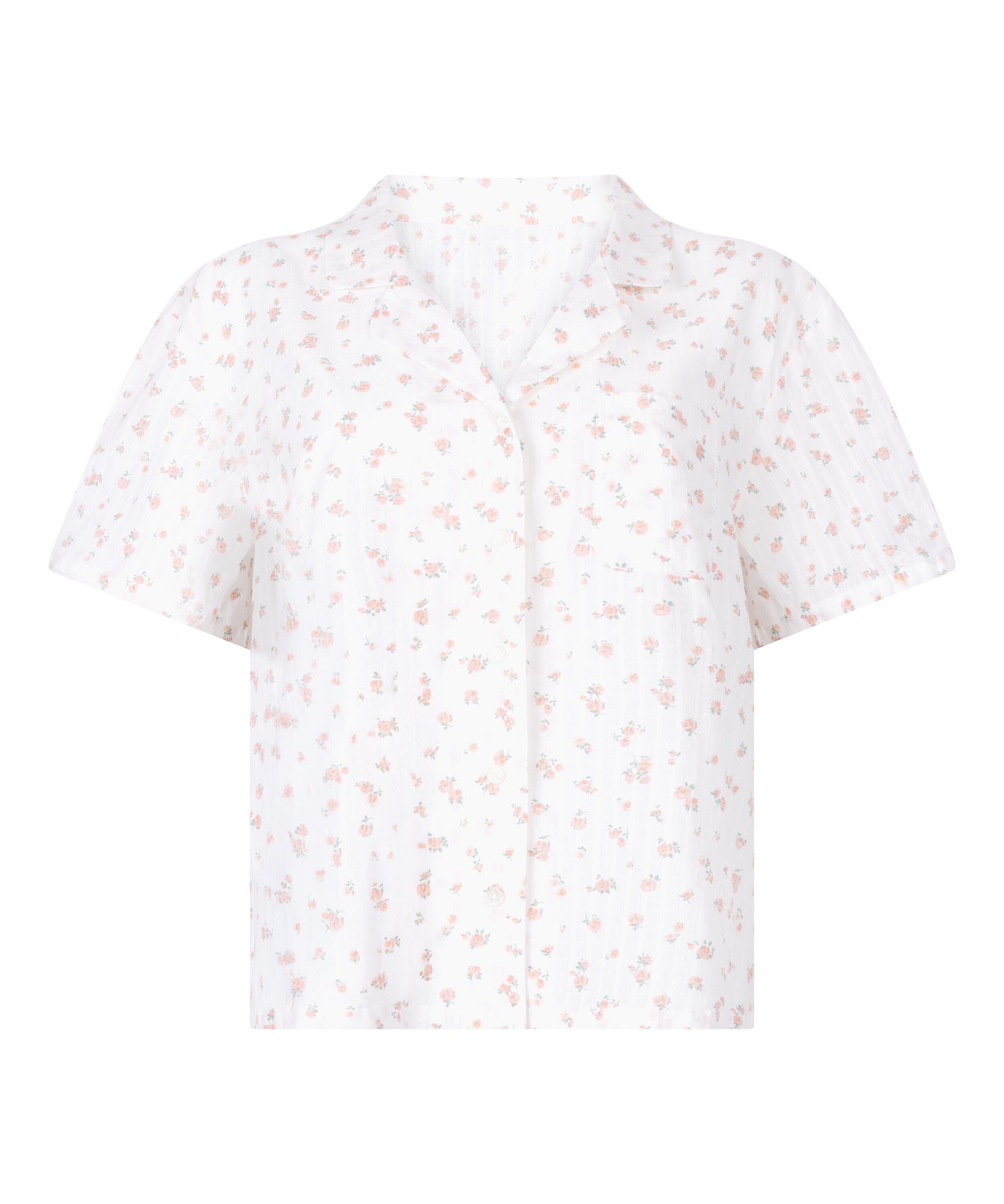 Veste de pyjama, Blanc