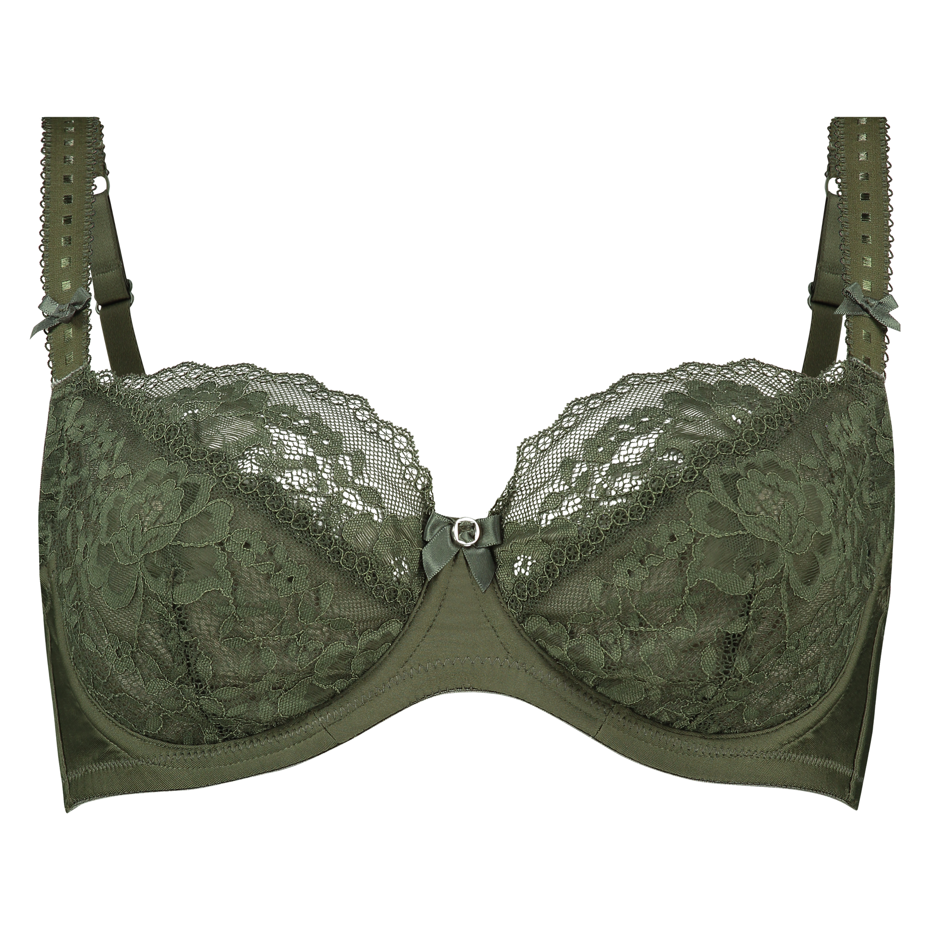 Soutien-gorge &agrave; armatures non-pr&eacute;form&eacute; Maya, Vert, main