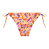 Slip de Bikini Échancrés Tiki, Orange