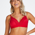 Soutien-gorge sans armatures préformé Sophie, Rouge