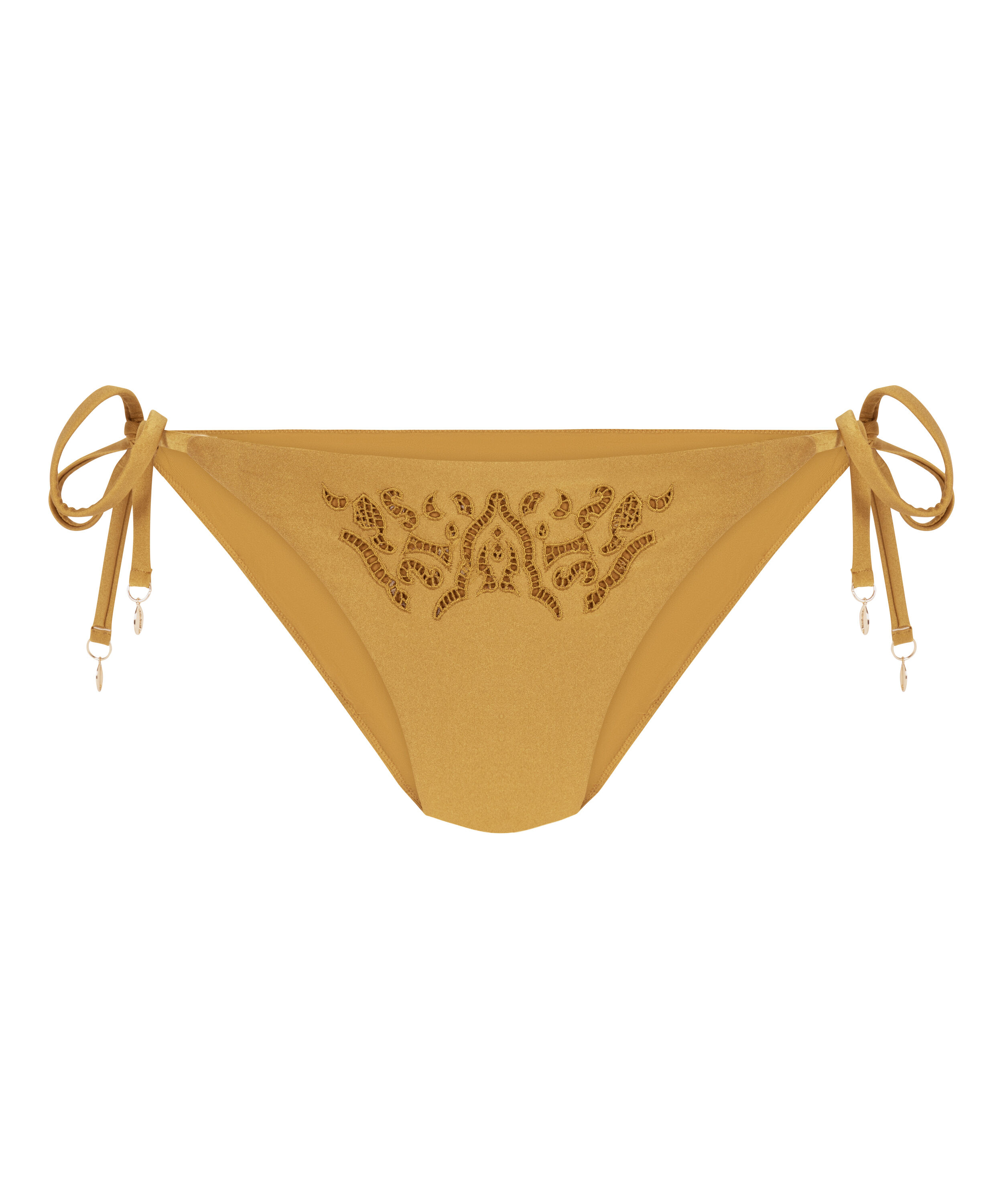 Bas de bikini Boho Cheeky, Jaune