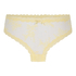 Slip br&eacute;silien V-shape Mesh, Jaune