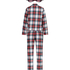 Pyjama Check Twill, Blanc