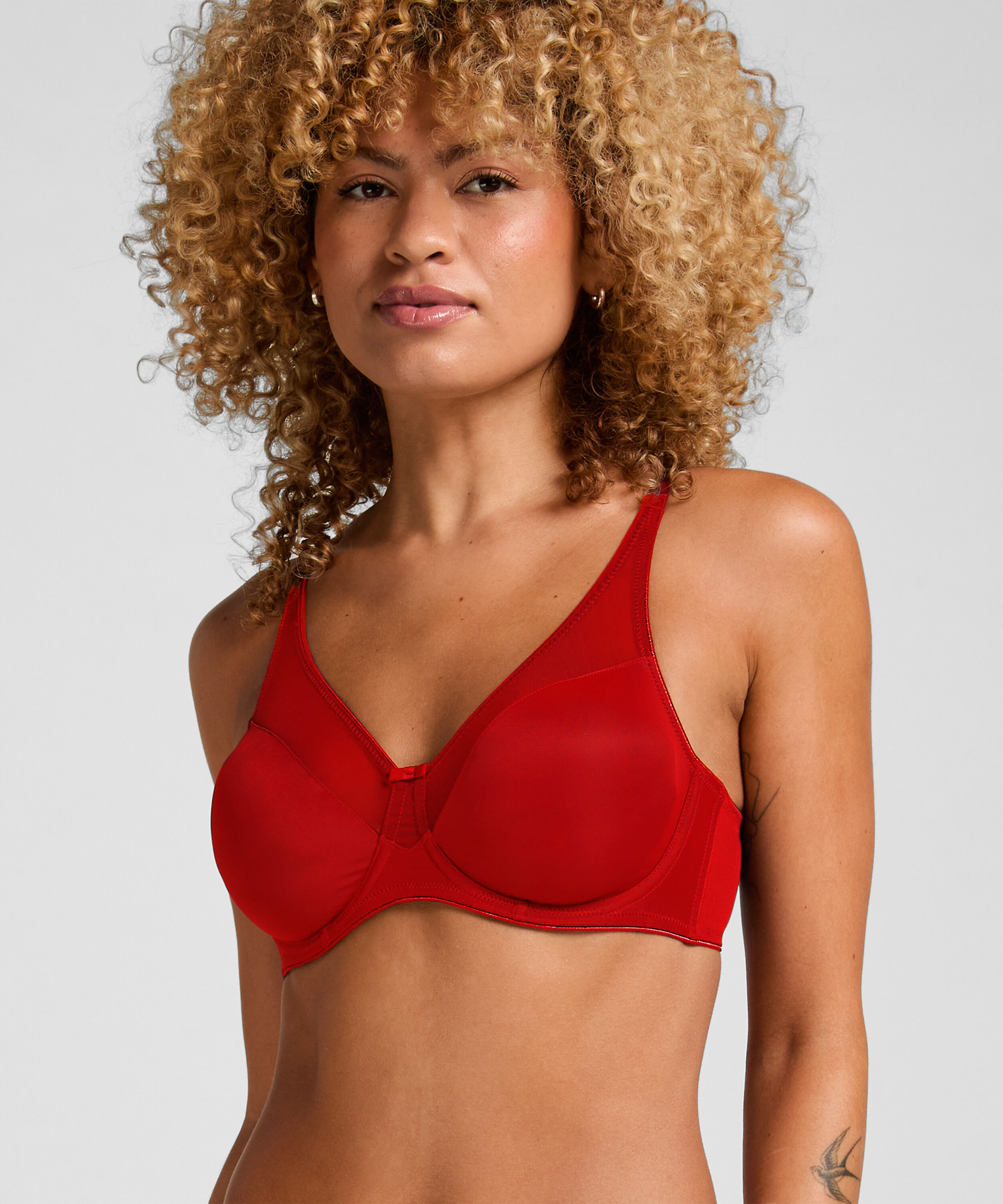 Soutien-gorge à armatures non-préformé minimiseur Nina