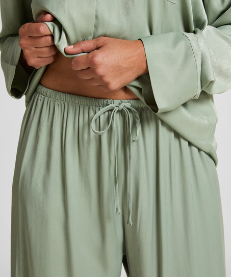 Pantalon Satin, Vert