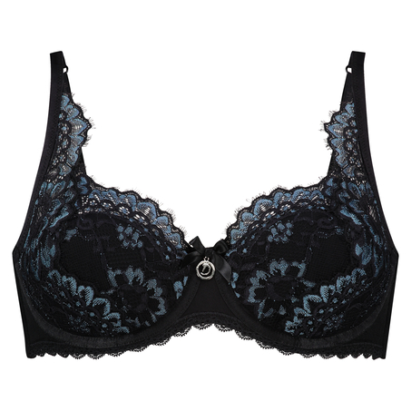 Soutien-gorge demi-bonnets préformés Enchanted Doutzen, Noir