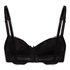 Soutien-gorge à armatures rembourré Chloe, Noir