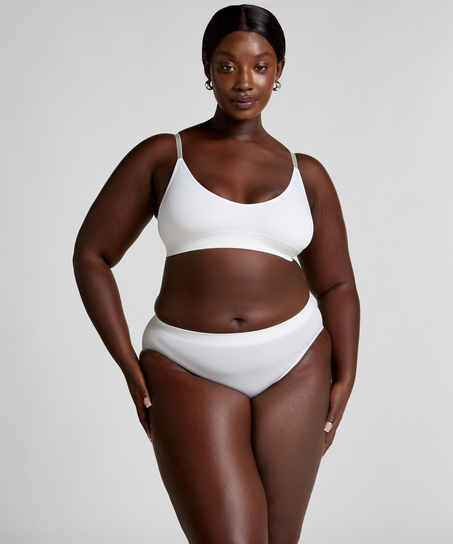 Brassière triangle Dide, Blanc
