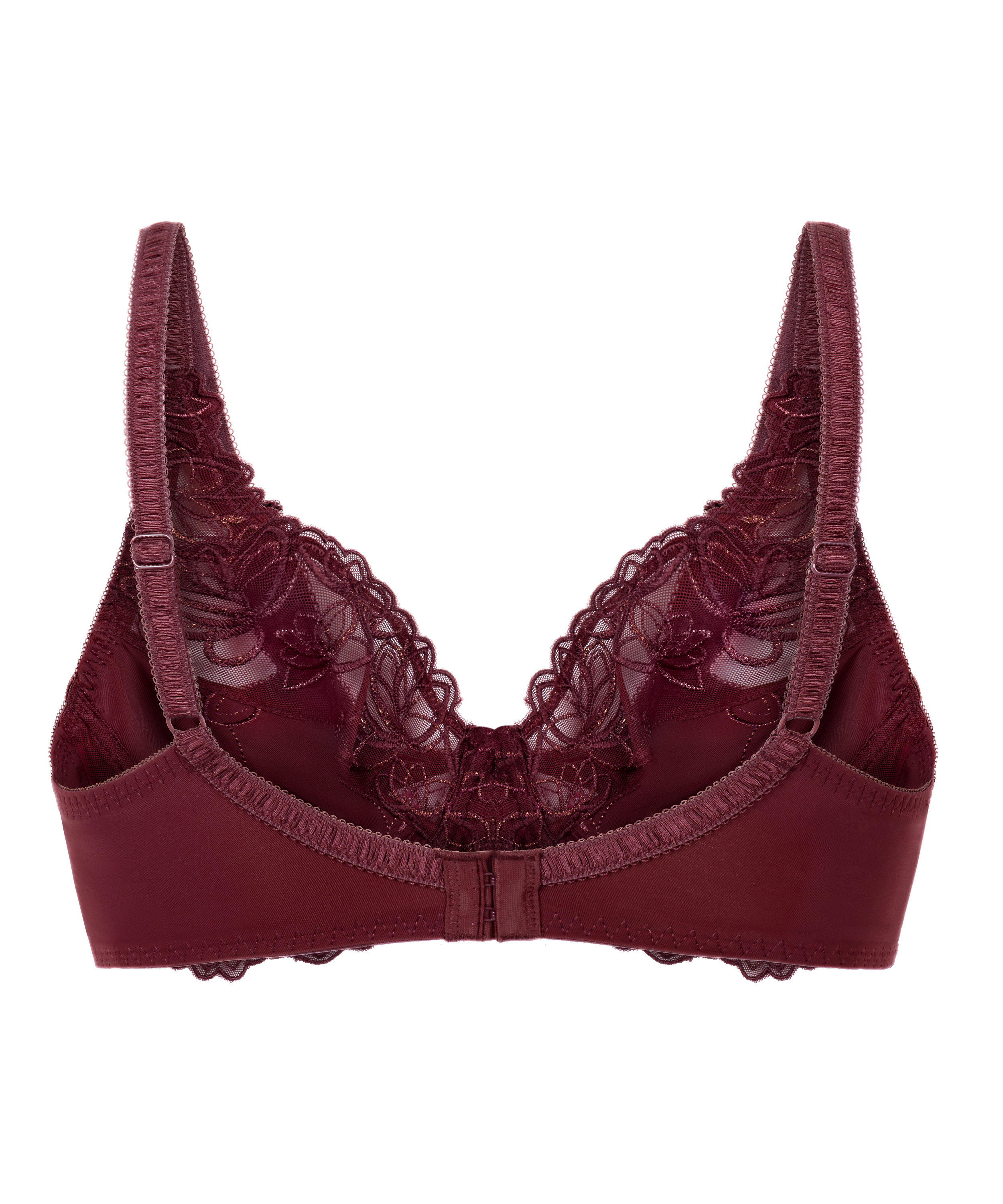 Soutien-gorge à armatures non-préformé Diva, Rouge, main