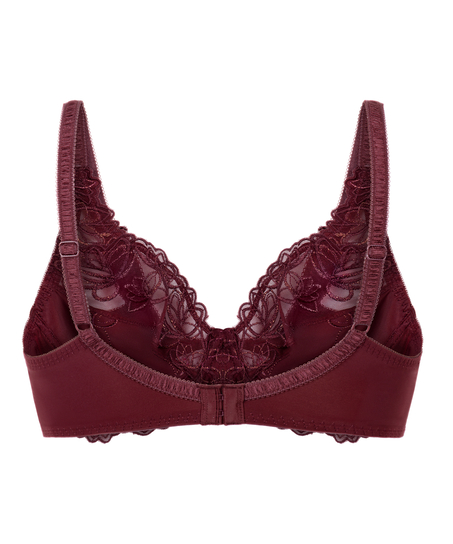 Soutien-gorge à armatures non-préformé Diva, Rouge