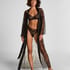 Kimono Allover Lace, Noir