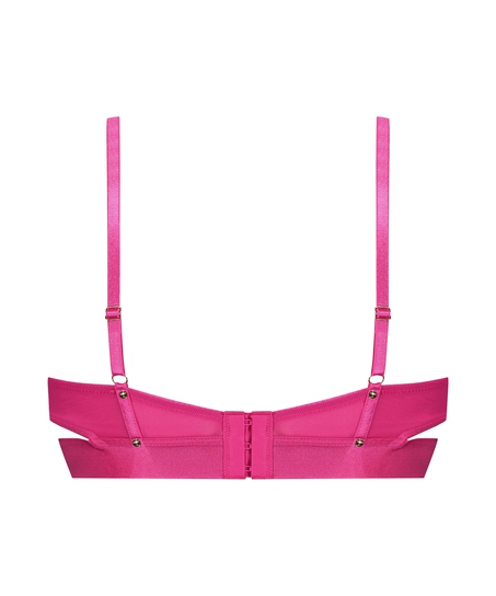 Soutien-gorge à armatures non-préformé longline Sable, Rose