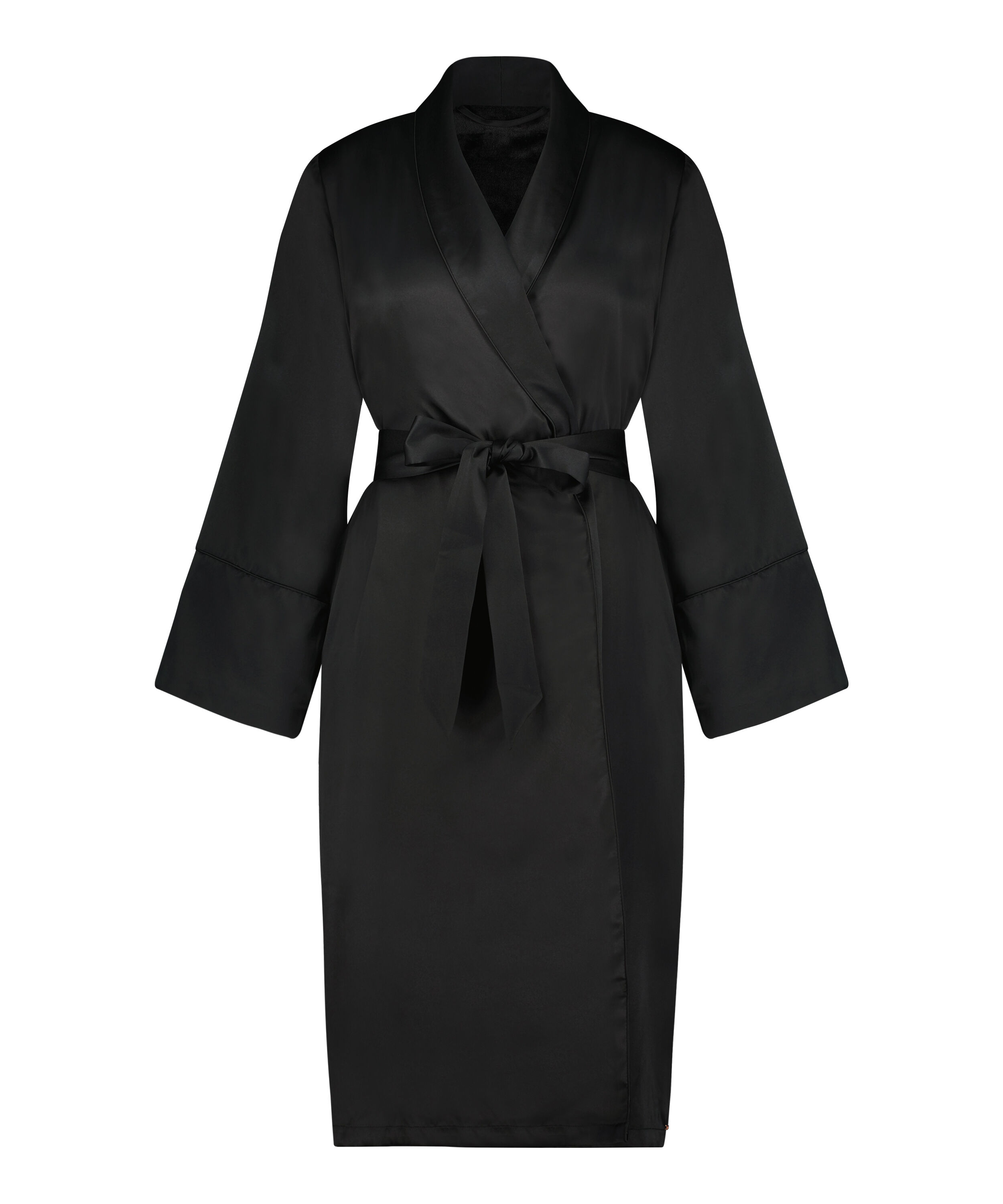 Peignoir Polaire Noir Adulte A2Z - Robe De Chambre Souple, 100% Polyester, Unisexe, Neuf Avec étiquettes