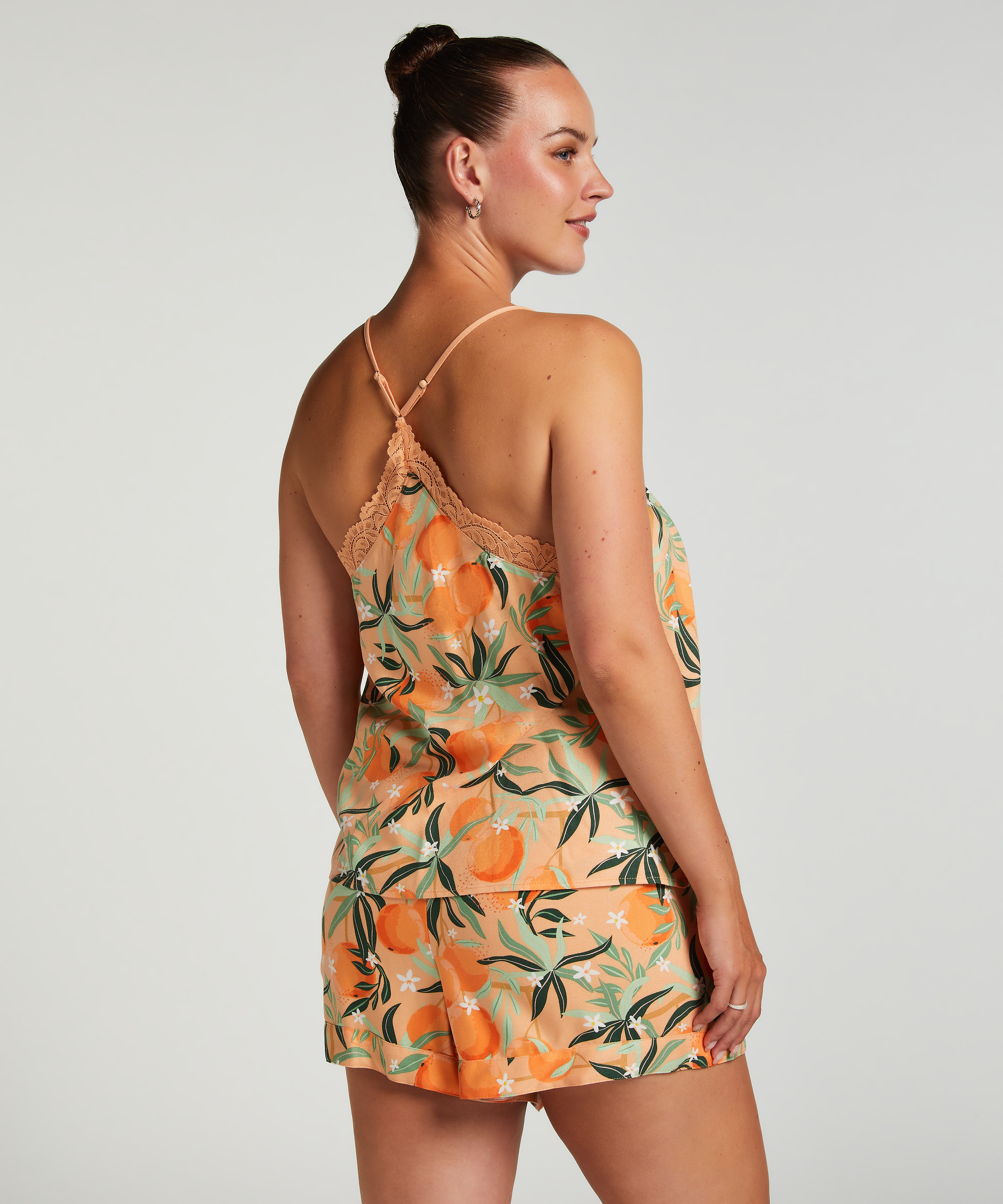 Short de pyjama, Rose, main