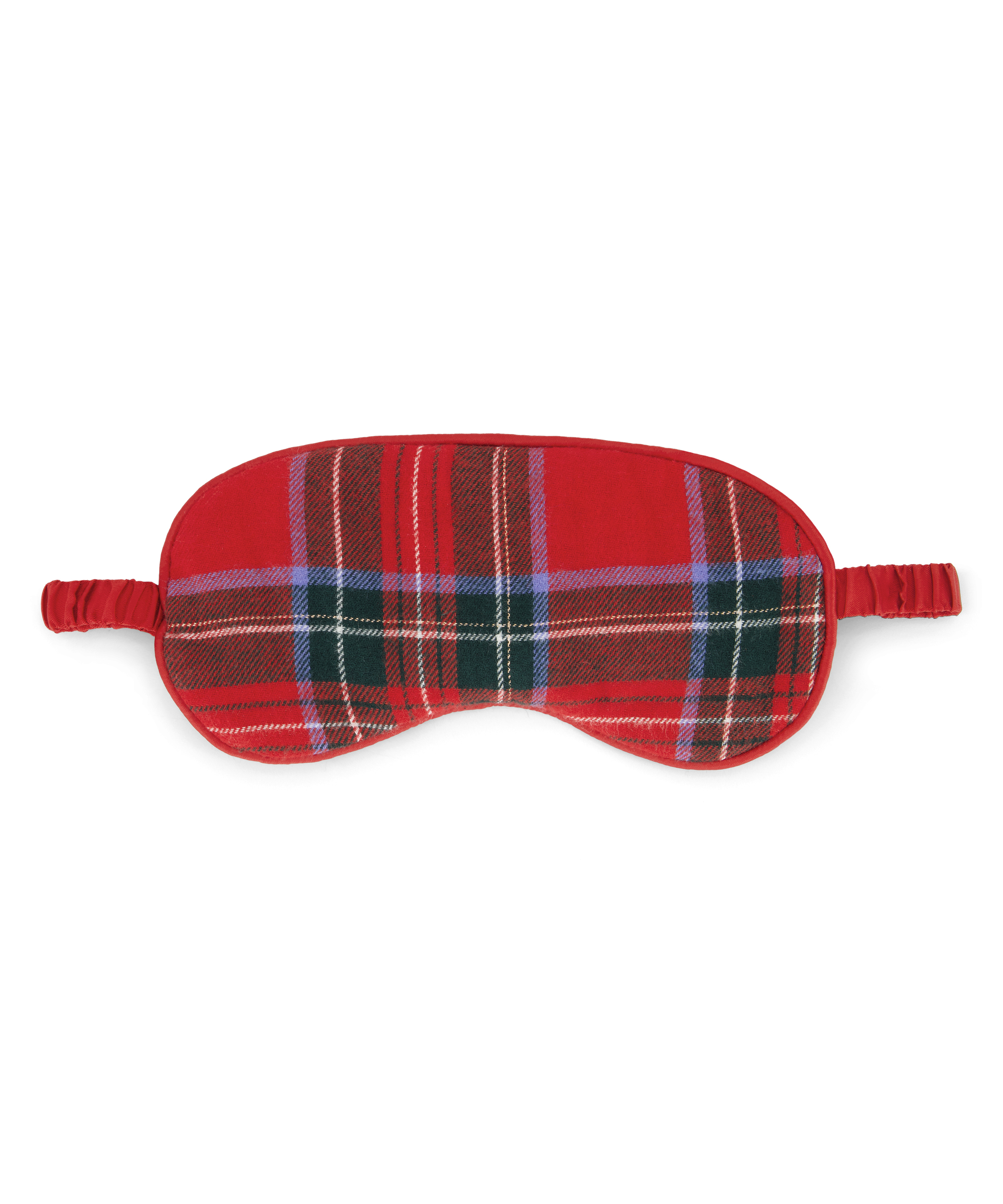 Masque pour dormir Flanelle, Rouge, main
