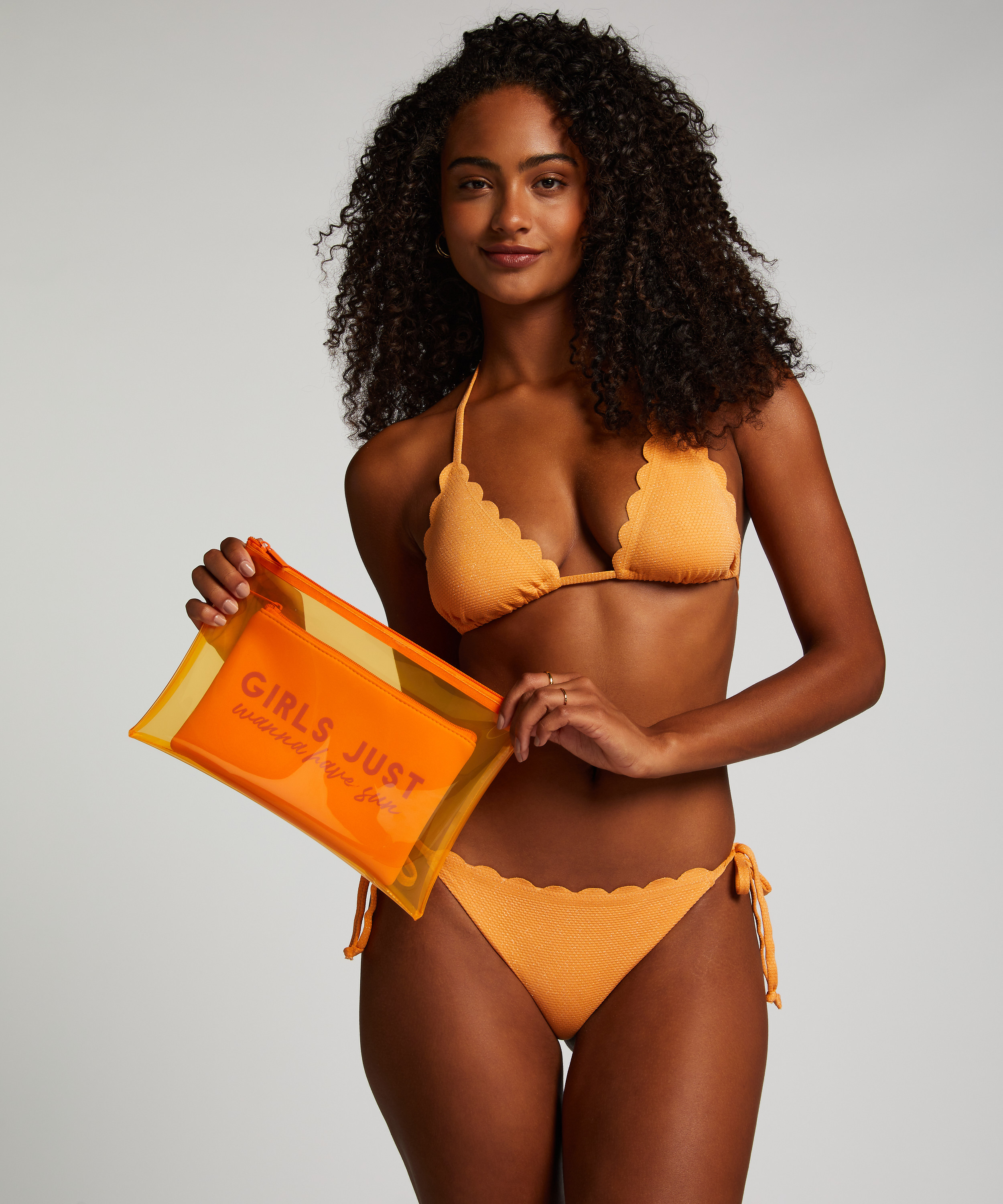 Pochette Bikini, Orange, main