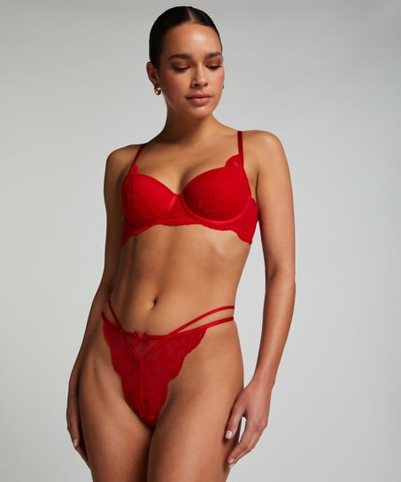 Soutien-gorge à armatures non-préformé  Pippa, Rouge
