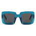 Lunettes de soleil, Bleu