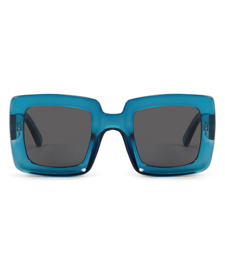 Lunettes de soleil, Bleu