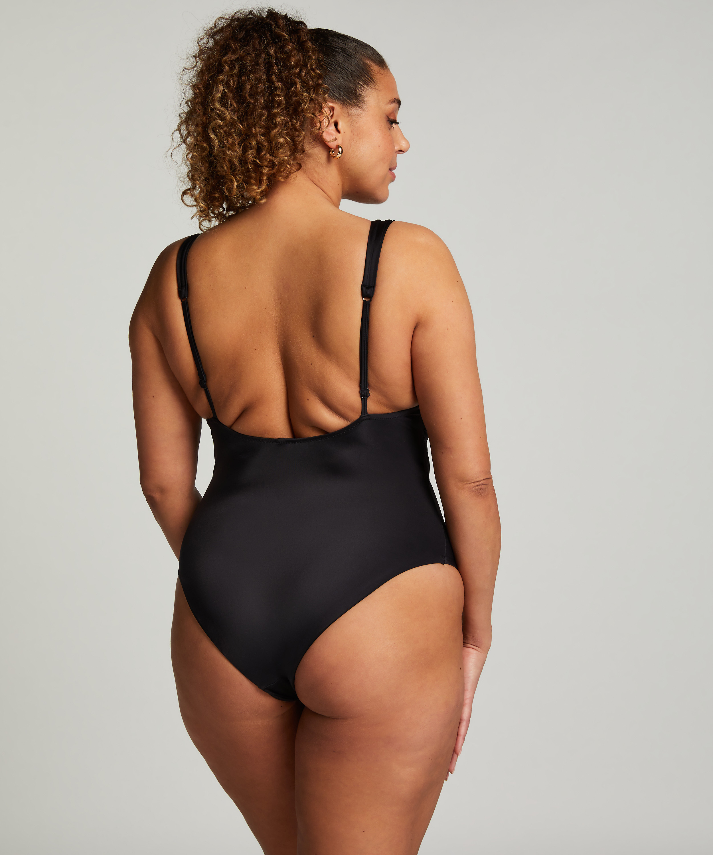 Maillot de bain Shaping Luxe, Noir, main
