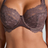Soutien-gorge à armatures non-préformé Daisy, Marron