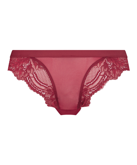 Slip brésilien Hana, Rouge