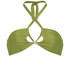 Haut de bikini Holbox, Vert