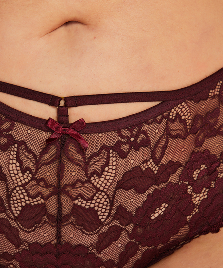 String Boxer Jolie Curvy, Rouge