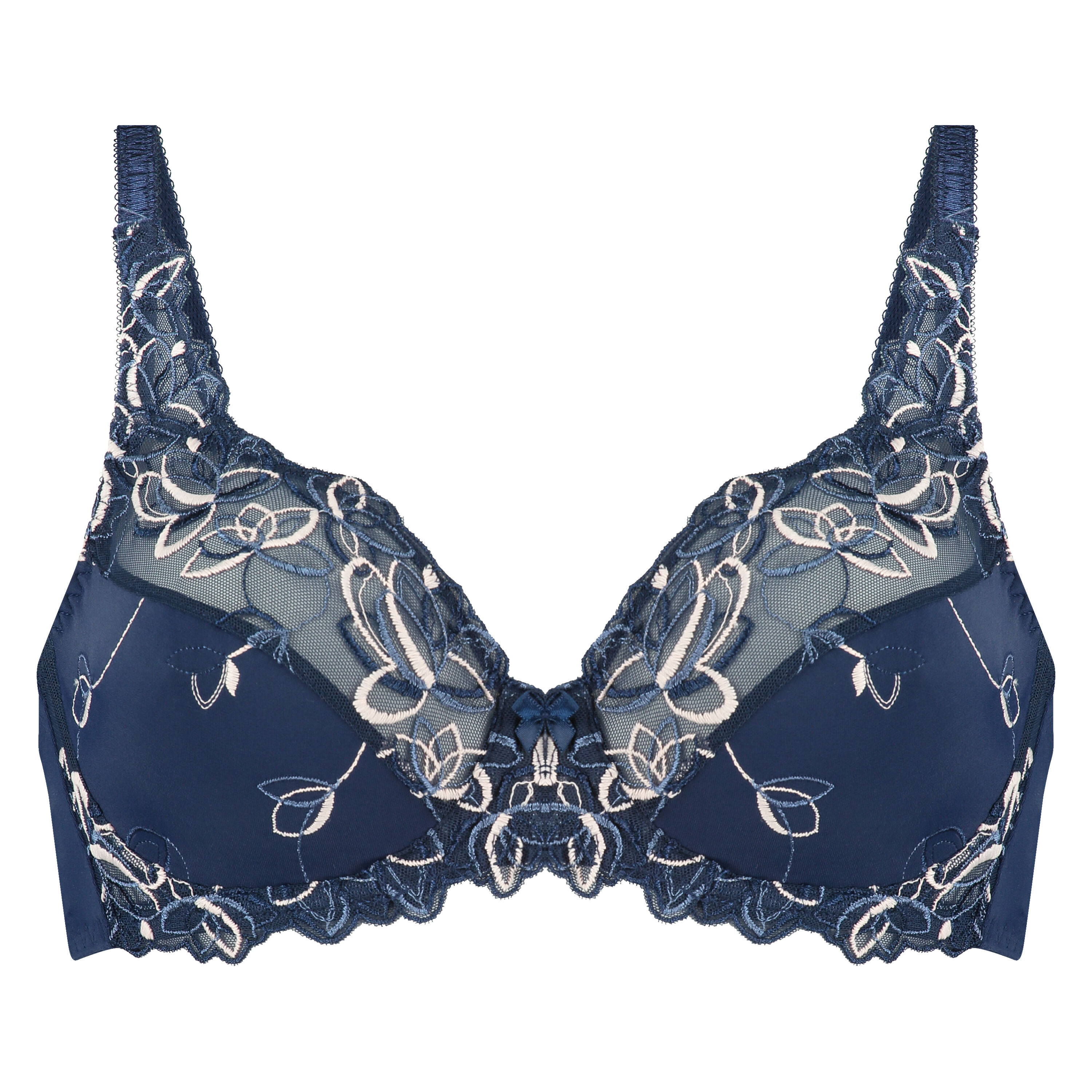 Soutien-gorge &agrave; armatures non-pr&eacute;form&eacute; Diva, Bleu