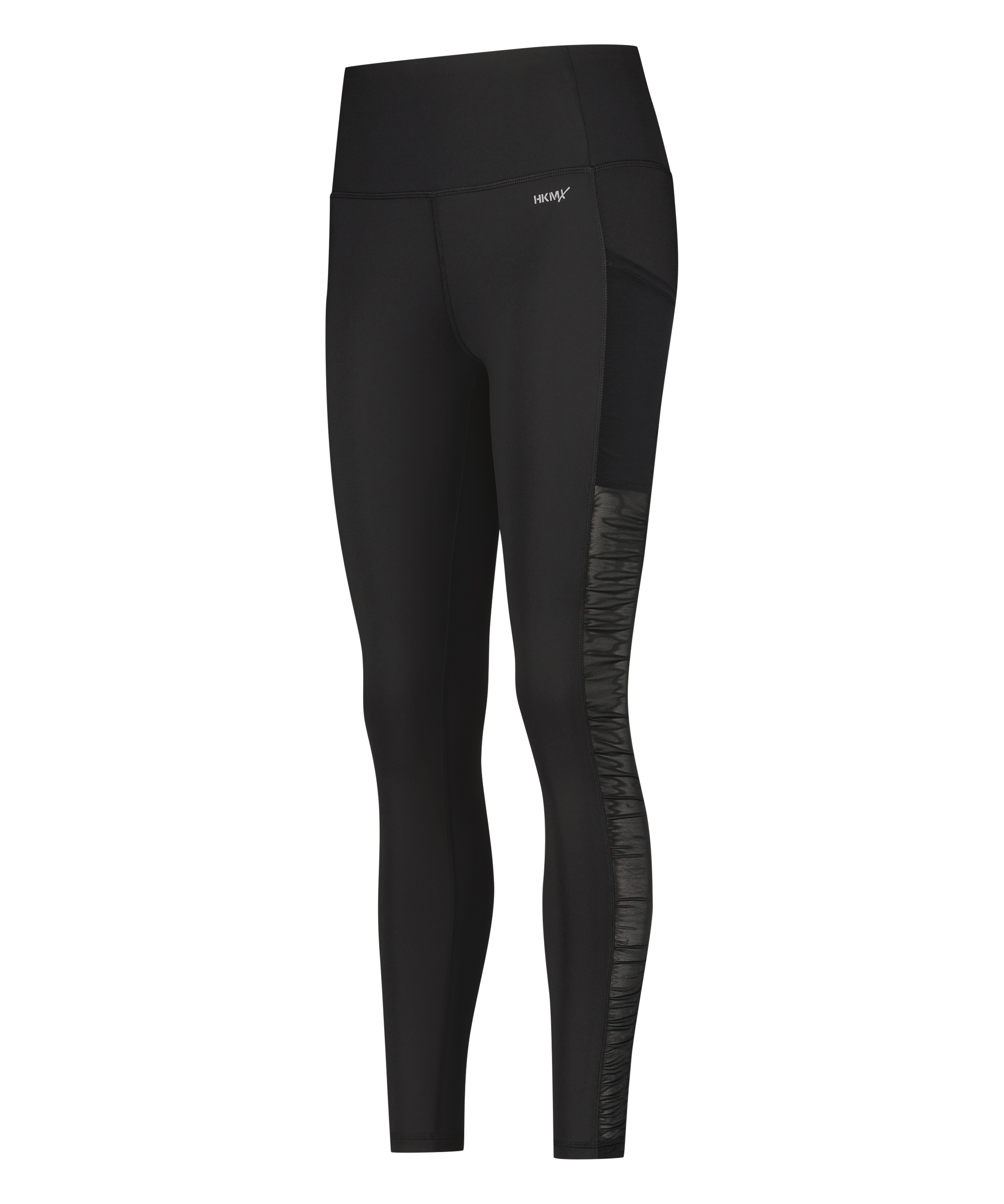 HKMX Sport Leggings Ruched, Noir, main