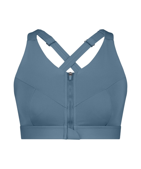 HKMX Soutien-gorge de sport The Pro Maintien niveau 3, Bleu