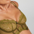 Soutien-gorge &agrave; armatures pr&eacute;form&eacute; longline Amelie, Vert