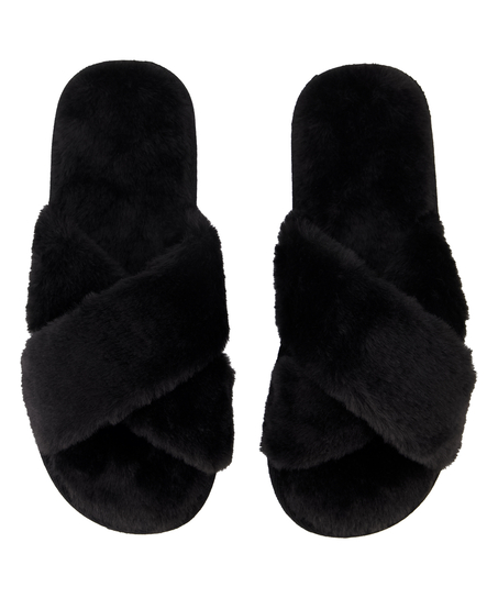 Chaussons Lia, Noir