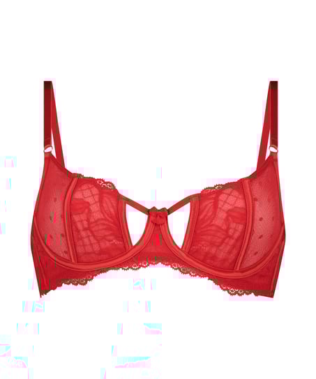 Soutien-gorge à armatures non-préformé Lulu, Rouge