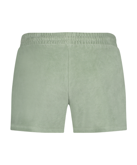 Short Velours Pocket, Vert