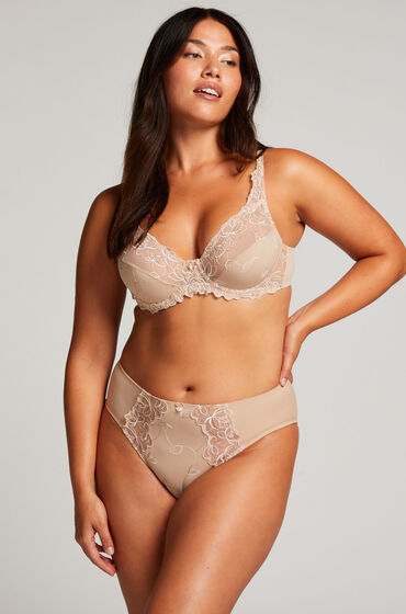 Hunkemöller Slip taille haute Diva Beige