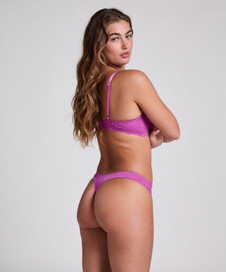 Soutien-gorge à armatures préformé push-up Marine, Rose