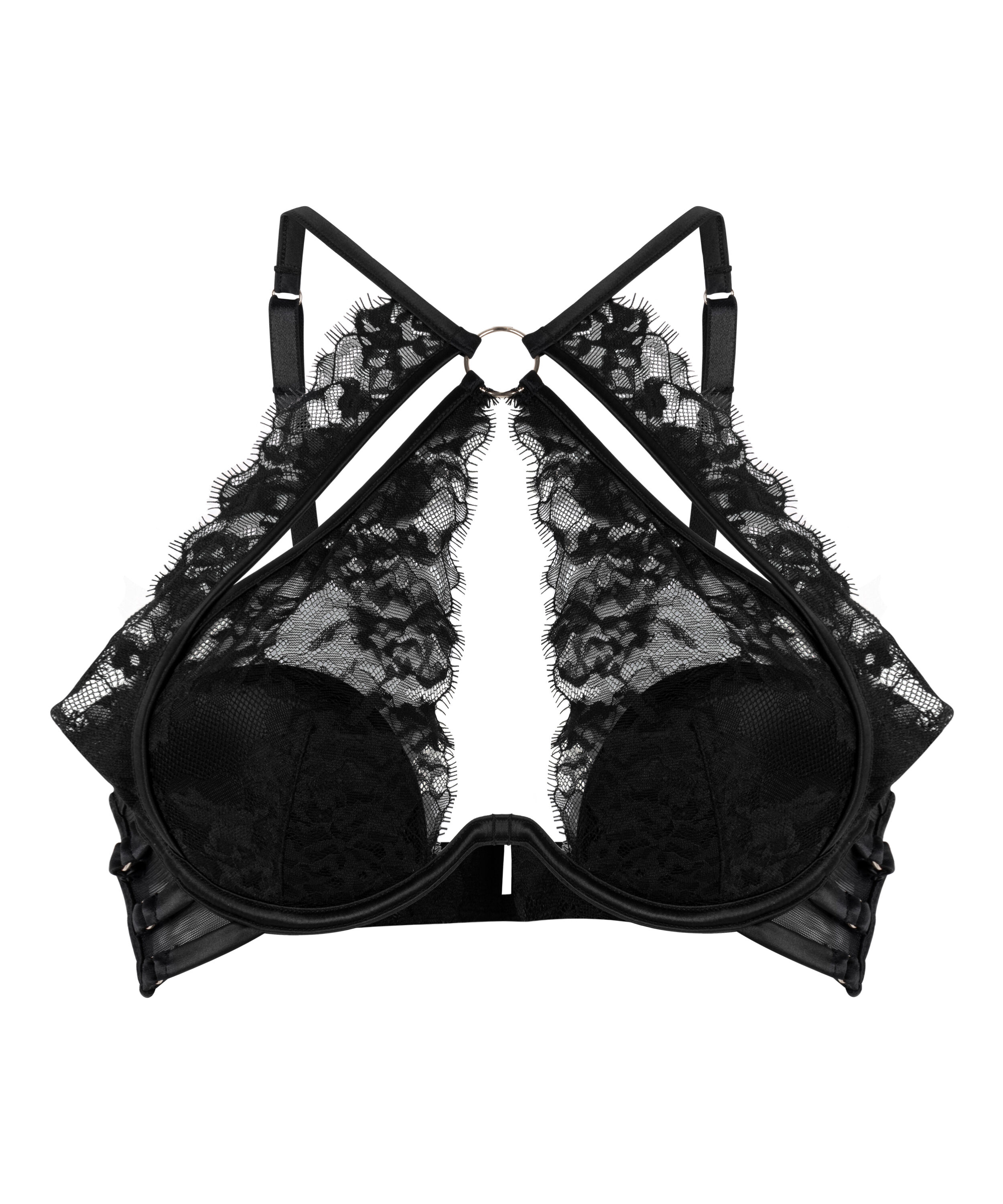 Soutien-gorge &agrave; armatures rembourr&eacute; Nienke, Noir