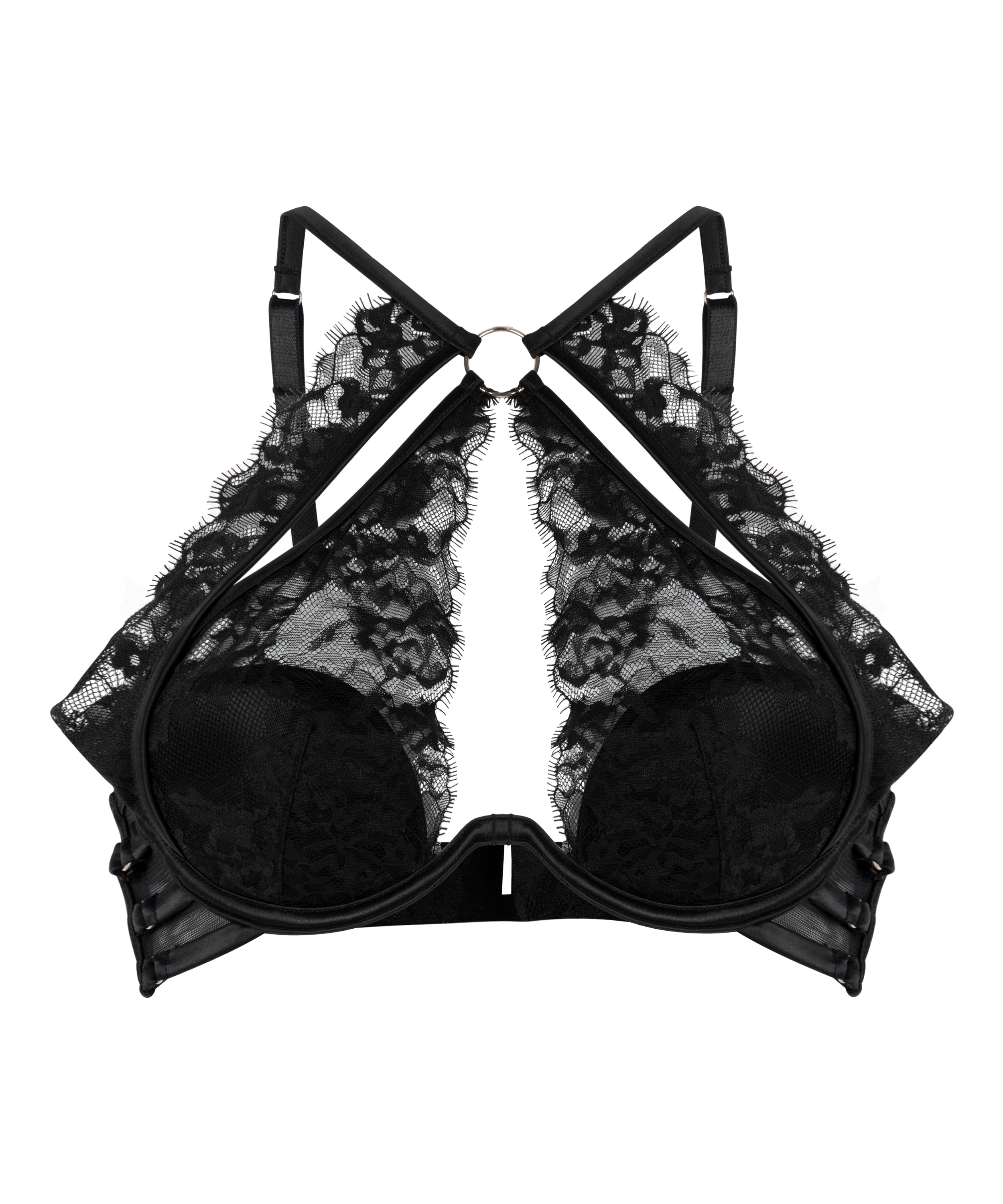 Soutien-gorge à armatures rembourré Nienke, Noir, main