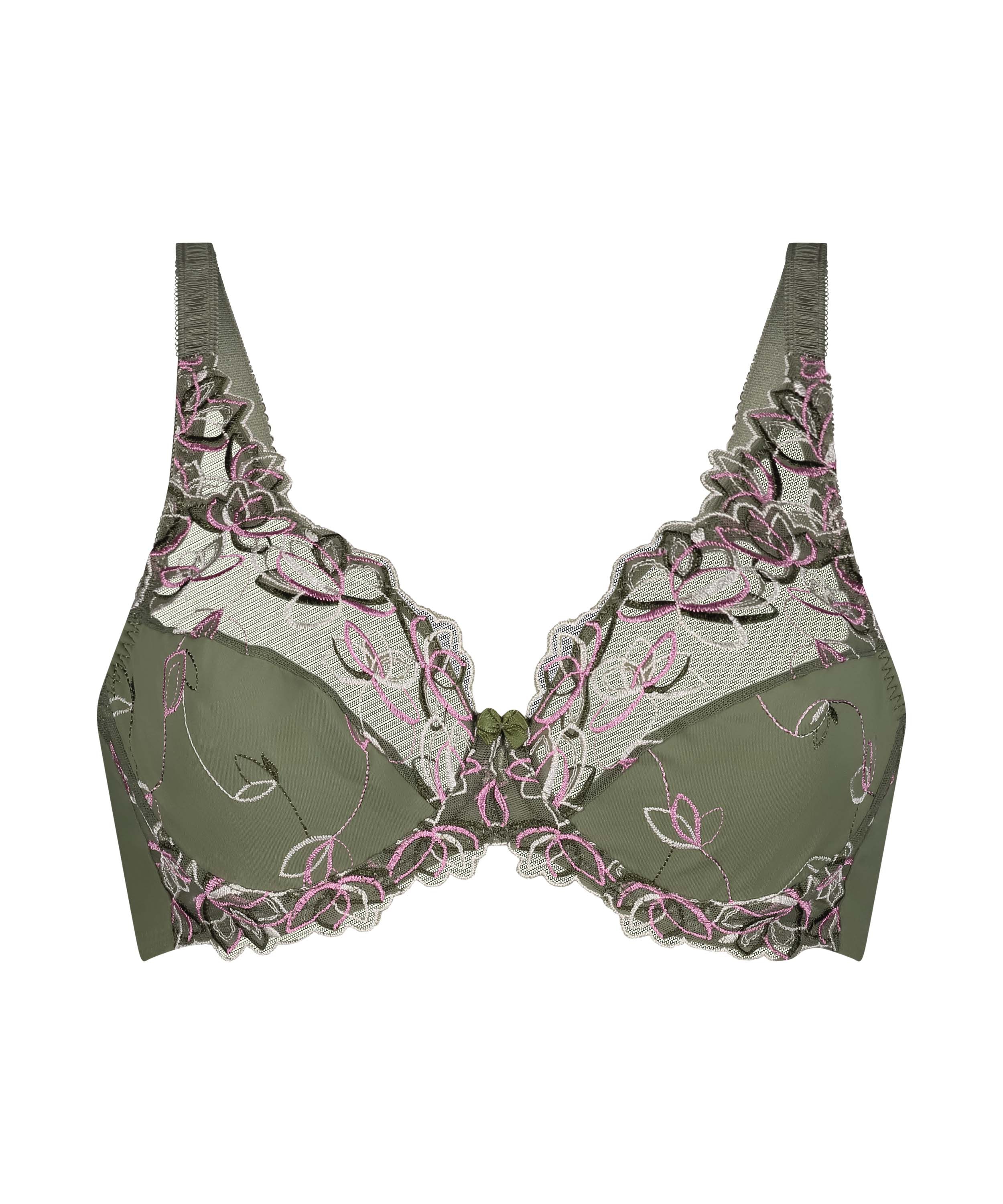 Soutien-gorge &agrave; armatures non-pr&eacute;form&eacute; Diva, Vert, main