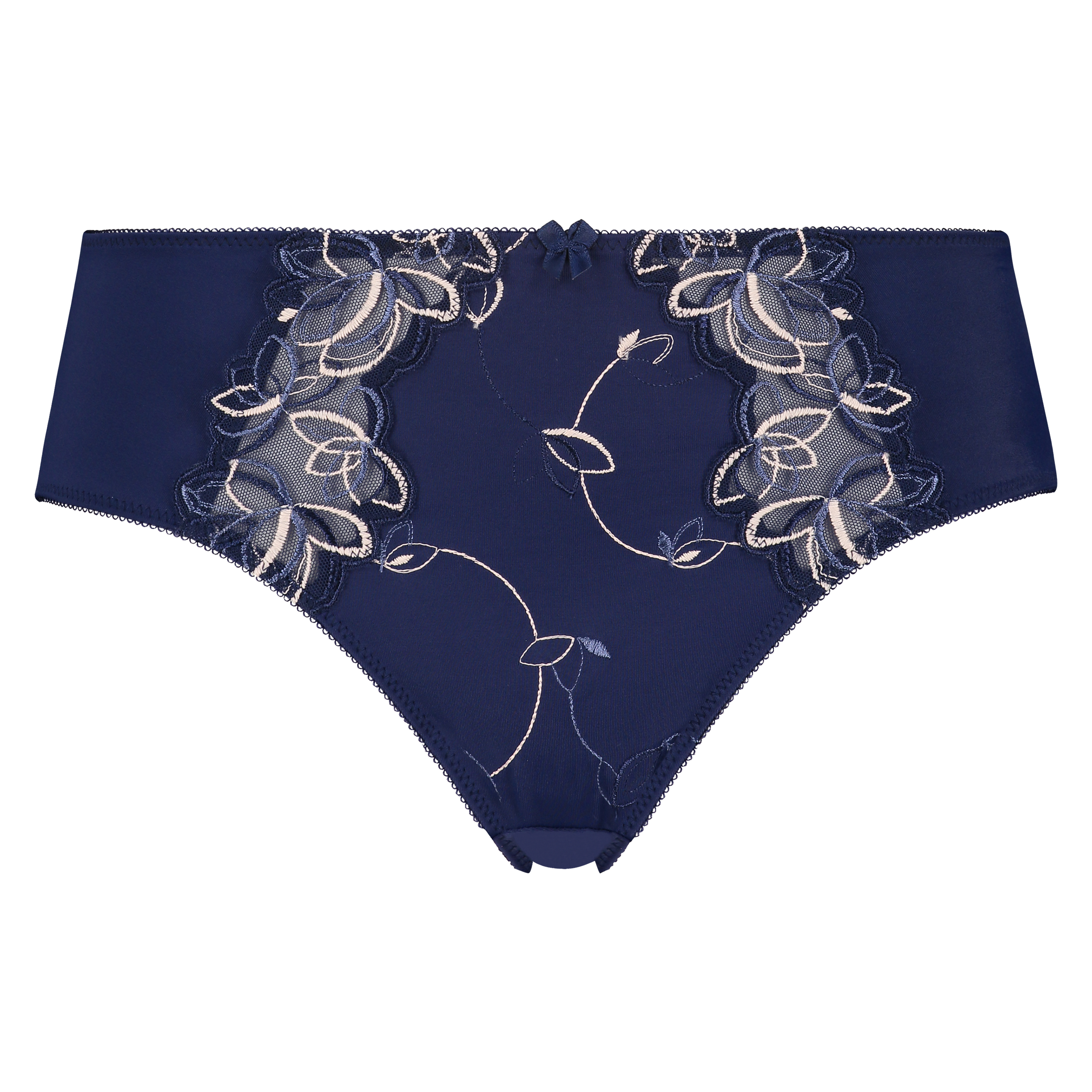 Slip taille haute Diva, Bleu, main