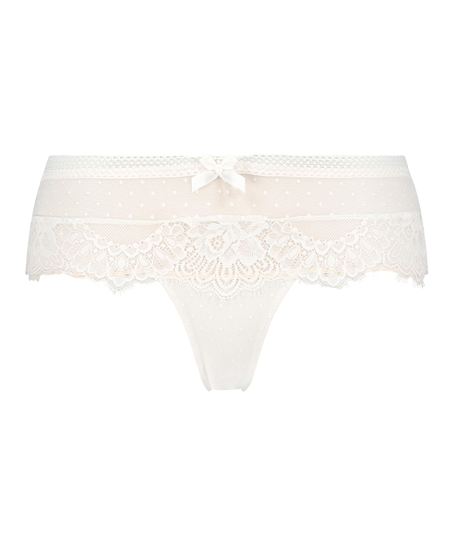 Boxer string Bessie, Blanc